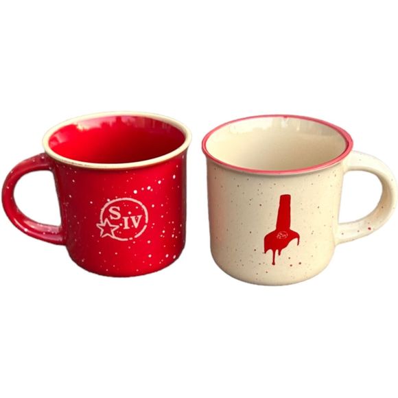 2 Makers Mark Bourbon Whiskey Ceramic Coffee Cup Mugs Limited Edition - Picture 2 of 16